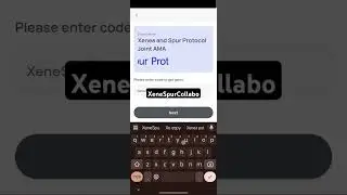Xenea wallet Event code| xenea and spur protocol joint ama| #xeneawallet #xeneaevent#earnmoneyonline