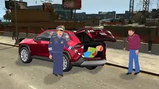 Cop work. The corpse in the trunk. Ментовская работа. ТРУП в БАГАЖНИКЕ. Мульт анекдот. Приколы.