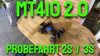 TEKNO MT410 2.0 - Probefahrt / Firstrun - mit Hindernissen