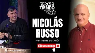 NICOLAS RUSSO, PTE DE LANUS EN LA PREVIA VS U DE CHILE POR LA SEMIFINAL DE LA COPA SUDAMERICANA