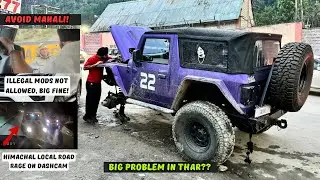 Leh Jane Se Phele Hi Thar Mein Aye Problem | Why Do Himachal People Hate Outsiders? Again challan? 💔