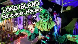 BEST Long Island HALLOWEEN Houses!!!  Top Decorations That Must Be Seen!