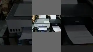 HP 585 vs Epson 3250 live print speed challenge (6 page file). And the winner is &hellip;&hellip;. 😎🎉🤘🏻 #shorts