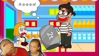 СПАСИТЕ ДЕВУШКУ Игра на телефоны андроид Save the girl Спасасем странную девушку
