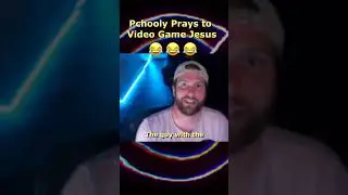 Pchooly Prays To Video Game Jesus 🤣🤣🤣
