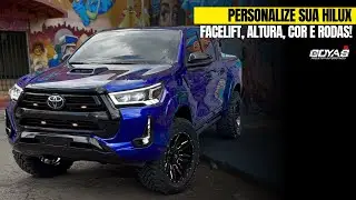HILUX DE CARA NOVA: ATUALIZAÇÃO DE FACELIFT E ESTILO PERSONALIZADO!