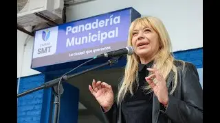 La intendenta Rossana Chahla inauguró la Panadería Municipal