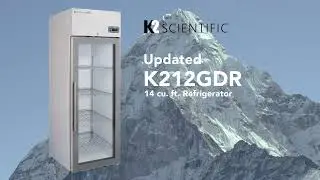 Medical Refrigerator | K212GDR Product Overview | Sliding Glass Door