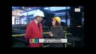 Fabricación de producto largo de acero inoxidable, Roldan