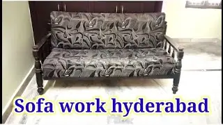 wooden sofa repair at home// old sofa repair at home// old sofa to new sofa// sofa work hyderabad