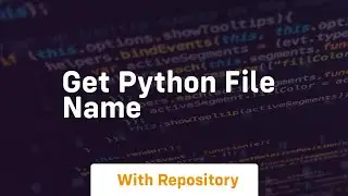 get python file name