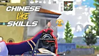 THIS GUY HAS INSANE CHINESE SKILLSET | BGMI MONTAGE | SPIRO GAMING