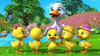 Five Little Ducks Went Out One Day #education  #kids #fun #learn #world #knowledge #explore #rhymes