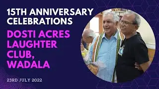 Inspiring Laughter Yoga with Dosti Acres Laughter Club | Anniversary Celebration | Dr. Madhav Mhaske