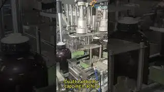 Double Head Servo Capping Machine, Bottle Screw Capper