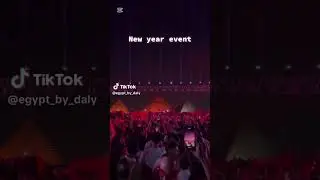 1 January 2025 New year eve at the pyramids of giza