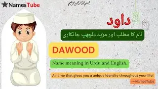 Dawood name meaning in Urdu | English #BabyNames #NamesTube