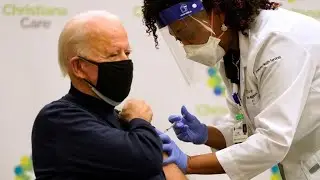 President-elect Joe Biden gets coronavirus vaccine