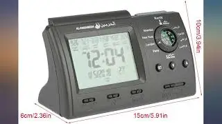 Muslim Islamic Praying Clock Azan Athan Prayer Alarm Table Clock with User Guide, review