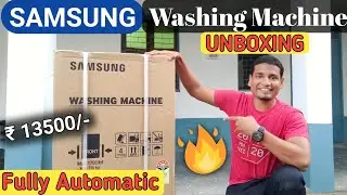 Samsung Washing Machine Unboxing & Review | Inverter with Diamond Drum | Top Load Washing Machine