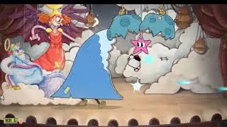 Cuphead: Dramatic Fanatic (1:29/Sec-Phase Skip/Peashooter Only/No Super/Twin Heart/No Damage/S-Rank)