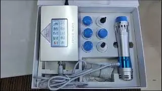 Portable Shockwave Therapy Electromagnetic Touch Screen Type SW-18 Model Radial ESWT