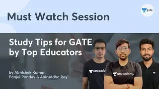 Study Tips for GATE 2023 by Top Civil Educators | Panel Discussion | Unacademy GATE CE CH
