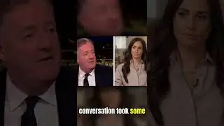 Meghan Markle vs. Piers Morgan: Tense On-Air Showdown!!#storytime #interview #meghanmarkle #pierse