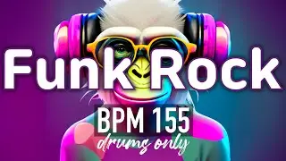 155 BPM Funk Rock 8-beat drum loop 드럼비트 루프 펑크락