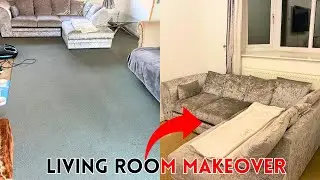 LOUNGE RENOVATION UPDATE | BEFORE & AFTER LIVING ROOM TRANSFORMATION