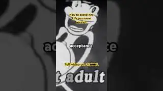 Part one #documentary #acceptance #philosophy #psychology #mentalhealth #life #unsatisfied #fyp