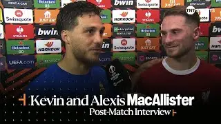 Liverpool 2-0 Union SG Post-Match | Mac Allister brothers react after special Europa League clash 🎥
