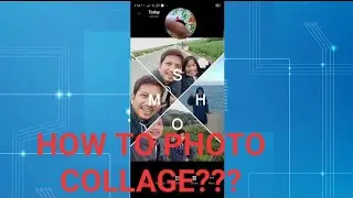 HOW TO COLLAGE PHOTOS USING CELLPHONE??? #tutorial #videotutorial  #basictutorial #bisayatutorial