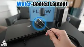 This Laptop is Water-Cooled! | Illegear Onyx G + Illegear Flow