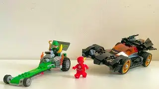 The Riddler Chase: A High-Tech Batmobile With A Nice Feature! (The Dragster Is Cool Too)