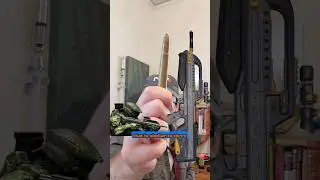Боевая винтовка Halo была бы просто безумием в реальной жизни #haloinfinite #игры #видеоигры