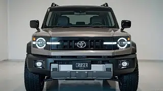 2026 Toyota Mini Land Cruiser - Boxy Design Ladder Frame and True Four Wheel Drive!
