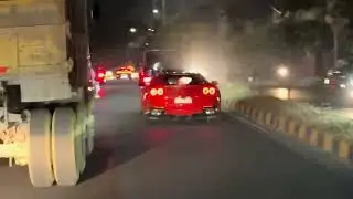 INSANE Ferrari 812 Superfast V12 Sound | One Of The Loudest in Hyderabad 🔥| India 