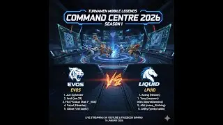LIVE  TURNAMEN MOBILE LEGEND CC !!! EPOS Vs LIKUID