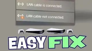 Как исправить проблему с неподключенным LAN-кабелем на PS5 | Простое решение | Решено | Проблемы ...
