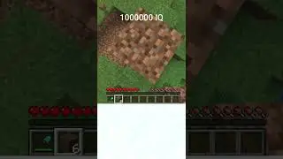 1M VS  1M IQ#shorts #minecraft #майнкрафт #танри #тренд #тренды #youtube #ютуб