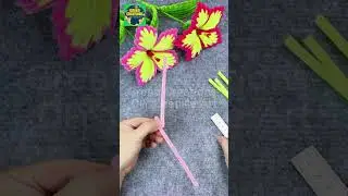 Creative Tips 🌺 Make Soft & Beautiful Hibiscus Flowers with Velvet Wire 🎨✨ #hoahandmade #diy