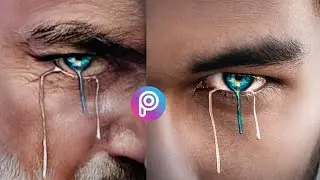 PicsArt Eye Losing Concept Photo Editing Tutorial |Drip Photo Edit |Vijay Mahar Concept Photo Edit |
