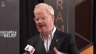 JIM GAFFIGAN Red Carpet Interview | 2025 GRAMMYs