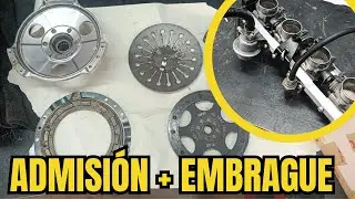 Limpieza de admisión con Ultrasonidos + Embrague Listo para Montar – BMW K100