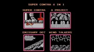 Multi-game Super Contra 4 in 1