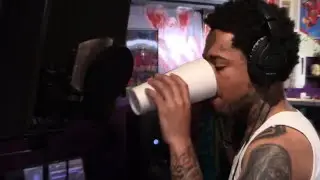 100DOLLARMINIMUM PRESENTS: A DAY IN THE STUDIO WITH @SLIMEDOLLAZ AND @TJAYRED_