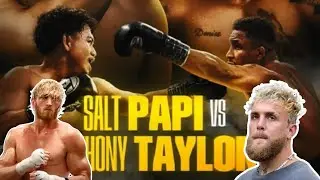 Influencers React To Anthony Taylor beating Salt Papi ‼️ Misfits 007