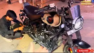 HUNTER 350 BEST MODIFICATIONS |EXOUST | VISER #hunter #hunter350 #royalenfield 