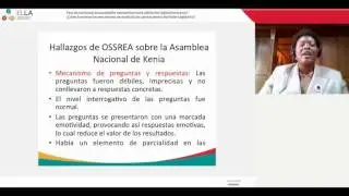 WEBINAR: ¿Cómo funcionan los mecanismos de Rendición de Cuentas dentro del Poder Legislativo?